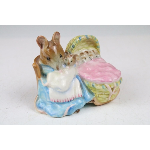 76 - Collection of ten Beswick & Royal Albert Beatrix Potter figures, featuring gold backstamps, to inclu... 