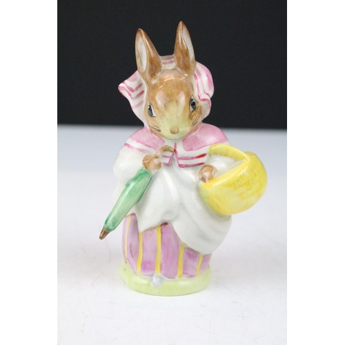 76 - Collection of ten Beswick & Royal Albert Beatrix Potter figures, featuring gold backstamps, to inclu... 