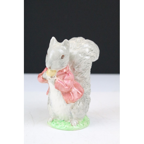 76 - Collection of ten Beswick & Royal Albert Beatrix Potter figures, featuring gold backstamps, to inclu... 