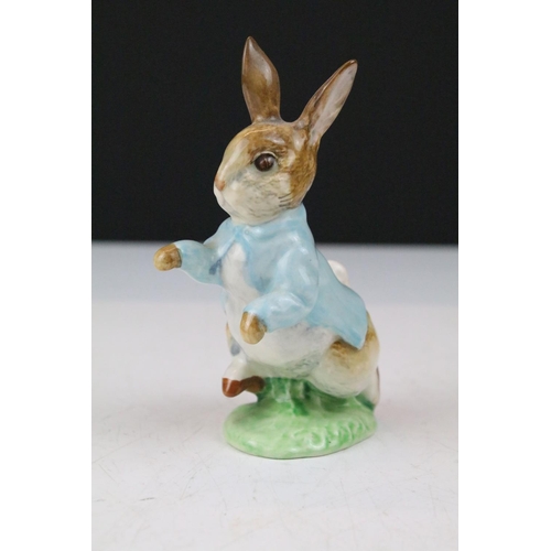 76 - Collection of ten Beswick & Royal Albert Beatrix Potter figures, featuring gold backstamps, to inclu... 