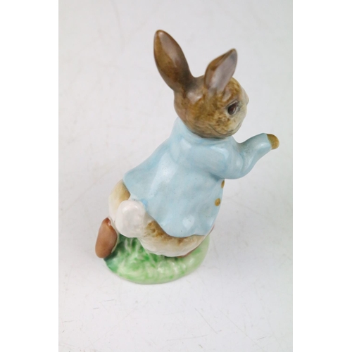 76 - Collection of ten Beswick & Royal Albert Beatrix Potter figures, featuring gold backstamps, to inclu... 