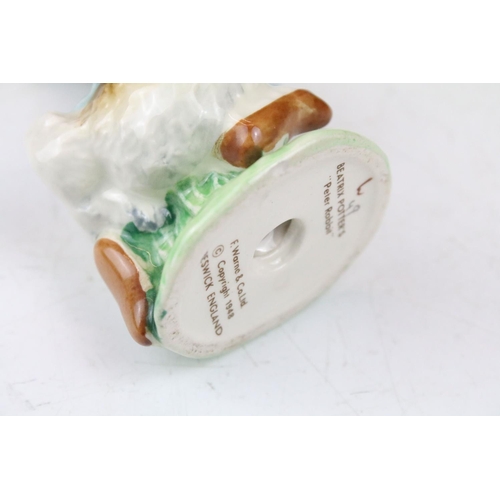 76 - Collection of ten Beswick & Royal Albert Beatrix Potter figures, featuring gold backstamps, to inclu... 