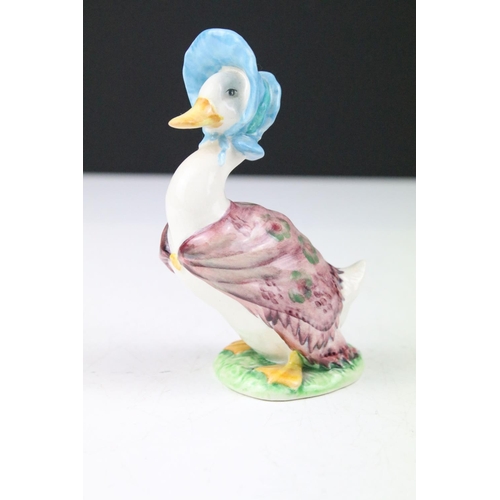 76 - Collection of ten Beswick & Royal Albert Beatrix Potter figures, featuring gold backstamps, to inclu... 