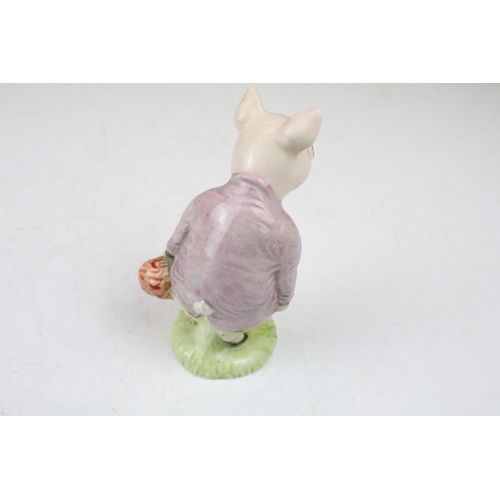 76 - Collection of ten Beswick & Royal Albert Beatrix Potter figures, featuring gold backstamps, to inclu... 