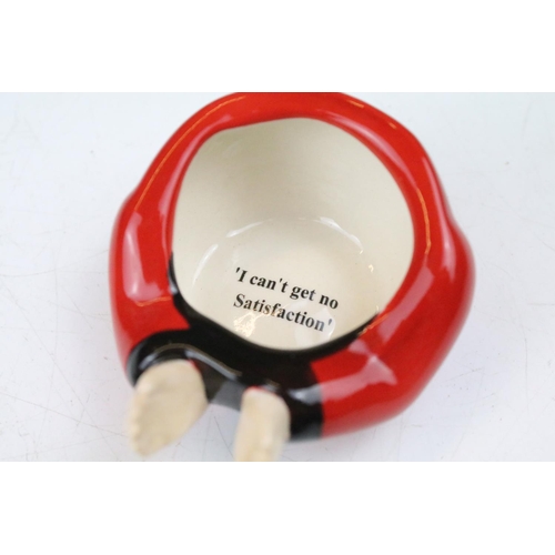 79 - Two Boxed Kevin Francis Face Pots including The Beatles John Lennon ' Life is what happens .... ' an... 