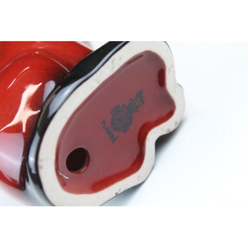 90 - Four boxed Royal Doulton flambé porcelain animals to include Fox (298), Rabbit (113), Duck (395) and... 