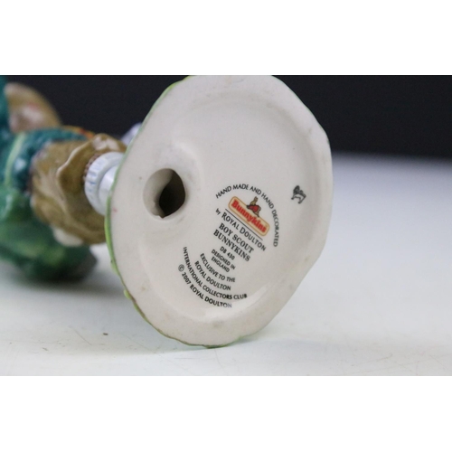 97 - Collection of 16 Royal Doulton Bunnykins figures to include boxed examples, the lot featuring Boy Sc... 