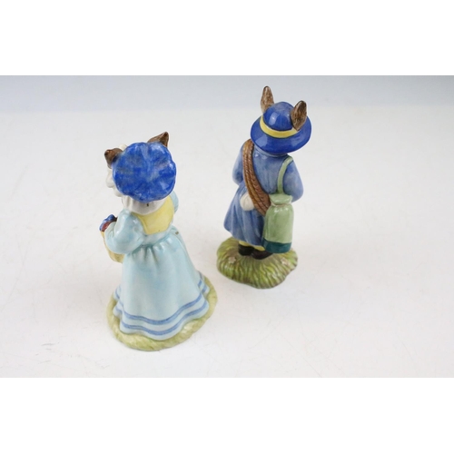 97 - Collection of 16 Royal Doulton Bunnykins figures to include boxed examples, the lot featuring Boy Sc... 