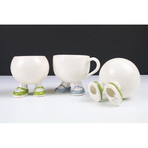 98 - Group of Carlton Ware lustre ware to include a 'walking ware' tea set for one, together with a colle... 