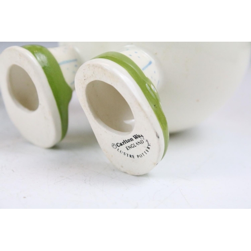 98 - Group of Carlton Ware lustre ware to include a 'walking ware' tea set for one, together with a colle... 