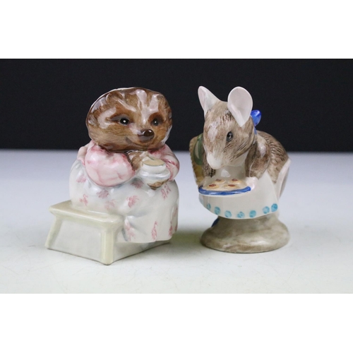 103 - Collection of 15 Beswick & Royal Albert Beatrix Potter porcelain figures to include Beswick Peter Ra... 