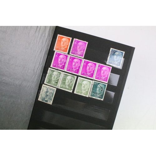 400 - Collection of Commonwealth & world stamps housed within eight albums / stock albums`, featuring a qu... 