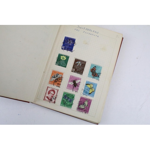 400 - Collection of Commonwealth & world stamps housed within eight albums / stock albums`, featuring a qu... 