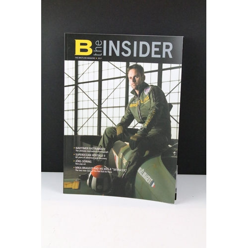 401 - Collection of 13 Rolex & Breitling watch catalogues, plus Breitling price lists, etc