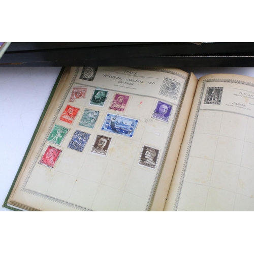 402 - Mixed ephemera & collectables to include framed stamp sheets, 'On His Majesty's Service' photographs... 