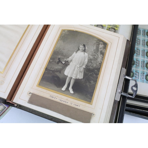 402 - Mixed ephemera & collectables to include framed stamp sheets, 'On His Majesty's Service' photographs... 