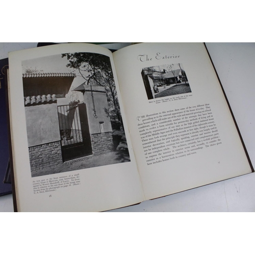 405 - Books - Five 1930's Art Deco 'Decorative Art' yearbooks, together with three other period design boo... 