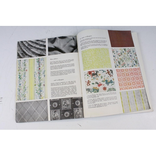 405 - Books - Five 1930's Art Deco 'Decorative Art' yearbooks, together with three other period design boo... 