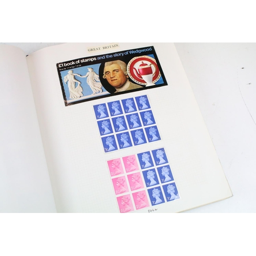 408 - Collection of British, Commonwealth & world stamps housed within seven albums to include a quantity ... 