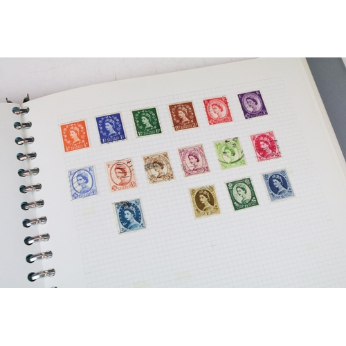 408 - Collection of British, Commonwealth & world stamps housed within seven albums to include a quantity ... 