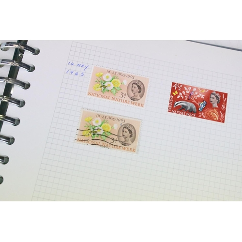 408 - Collection of British, Commonwealth & world stamps housed within seven albums to include a quantity ... 