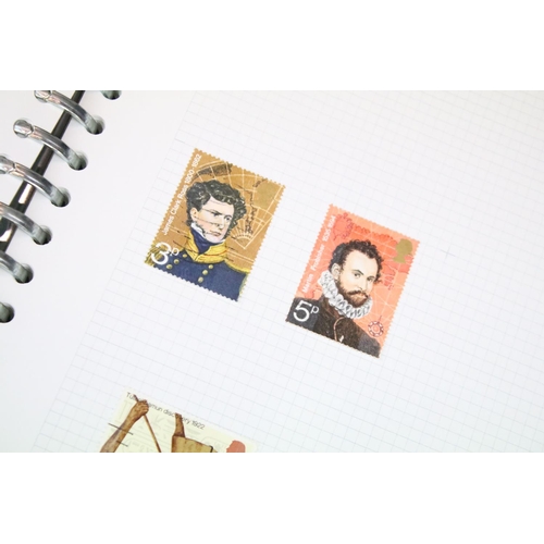 408 - Collection of British, Commonwealth & world stamps housed within seven albums to include a quantity ... 