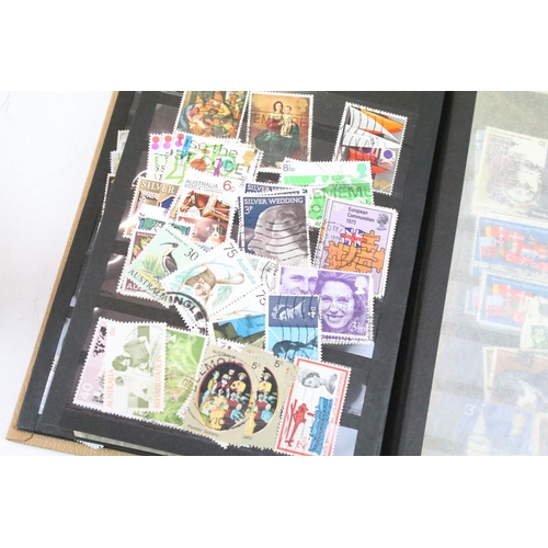 408 - Collection of British, Commonwealth & world stamps housed within seven albums to include a quantity ... 