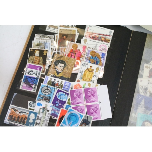 408 - Collection of British, Commonwealth & world stamps housed within seven albums to include a quantity ... 