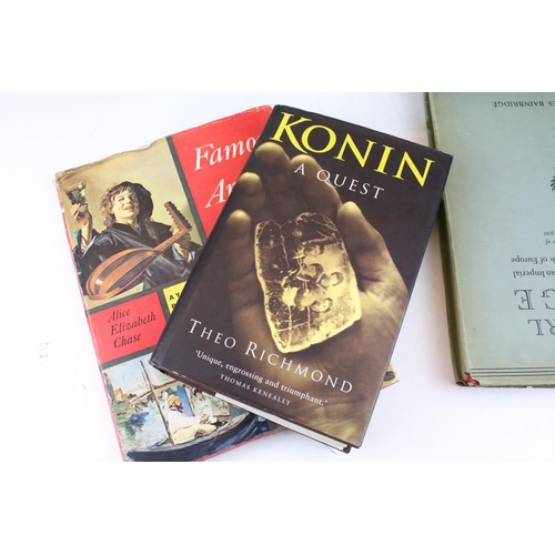 409 - Books - A small collection of books to include hardback art books, featuring 'Treasure of the Louvre... 