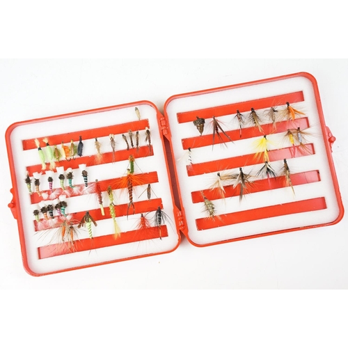191 - Three Cases of Fishing Flies including Snowbee Model no.100 & Leeda