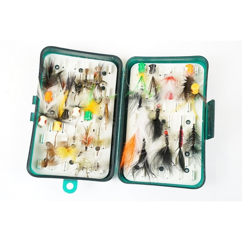 191 - Three Cases of Fishing Flies including Snowbee Model no.100 & Leeda