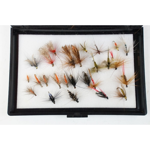191 - Three Cases of Fishing Flies including Snowbee Model no.100 & Leeda
