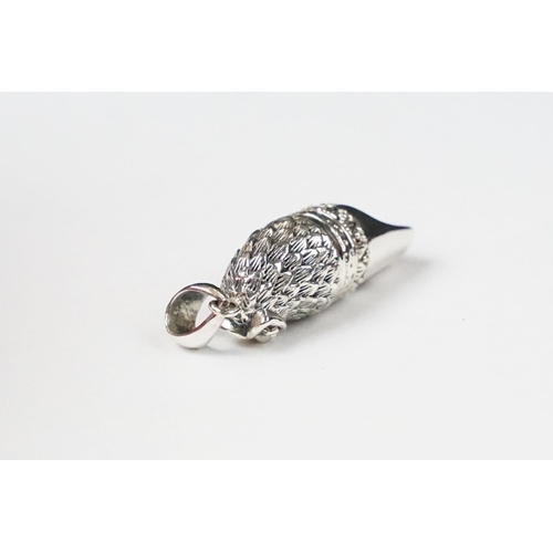 239 - Silver owl style whistle