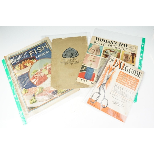 414 - Collection of vintage mostly mid 20th Century ephemera to include theatre programmes, women's magazi... 