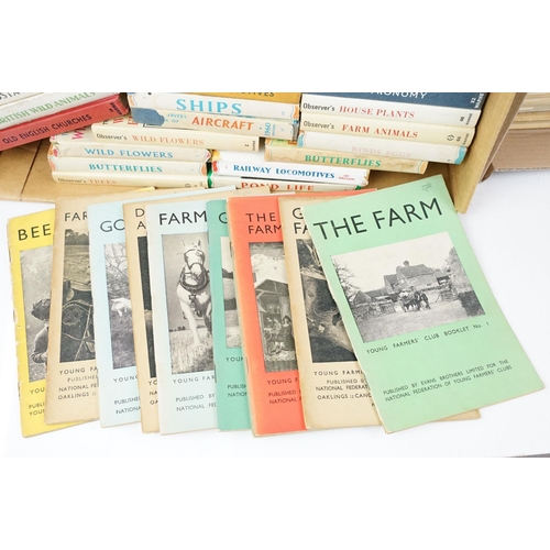 415 - Collection of vintage Observer's books mostly dating from the 1960's, together with a group of Beatr... 