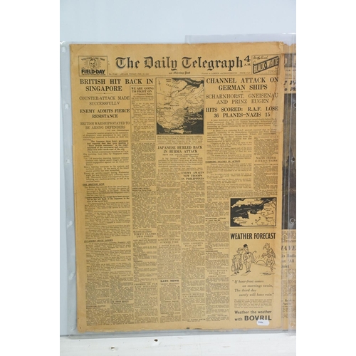 418 - Group of Second World war posters to include 'We want your kitchen waste, a ministry of Health 'Coug... 