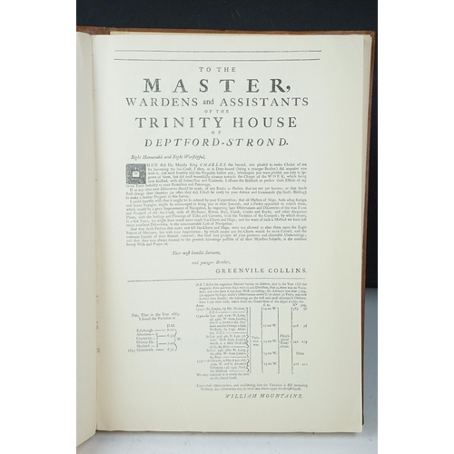 422 - Great Britain's Coasting Pilot reprint by the Sudbrook Press being leather bound. Originally publish... 