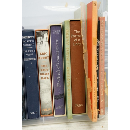 492 - Books - A collection of The Folio Society books to include box sets, mostly housed within card sleev... 