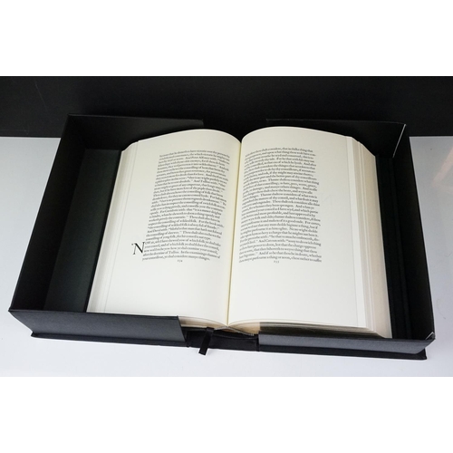 492A - Books - The Folio society - Geoffrey Chaucer - The Canterbury Tales - Eric Gill (in outer box), and ... 