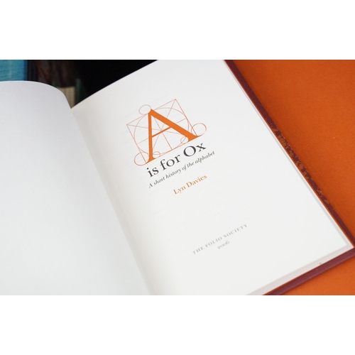 493 - Books - A collection of The Folio Society hardback books to include The Complete Oxford Shakespeare ... 