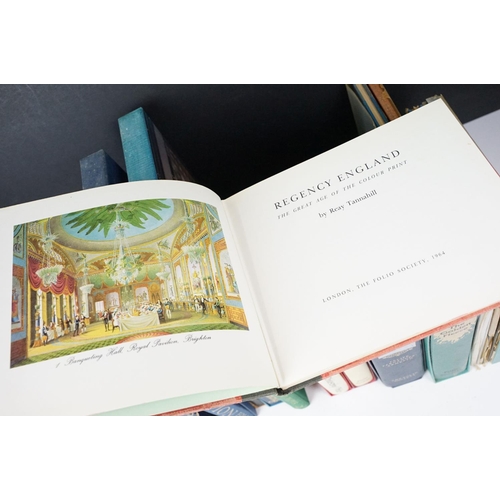 493 - Books - A collection of The Folio Society hardback books to include The Complete Oxford Shakespeare ... 