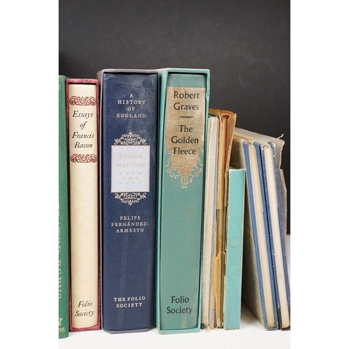 493 - Books - A collection of The Folio Society hardback books to include The Complete Oxford Shakespeare ... 