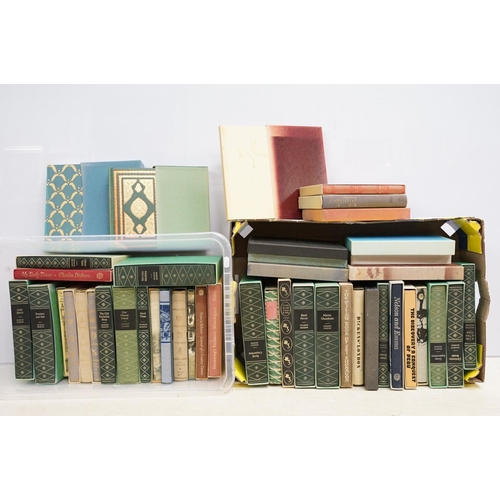 497 - Books - A collection of over 50 The Folio Society hardback books within card sleeves, the lot to inc... 