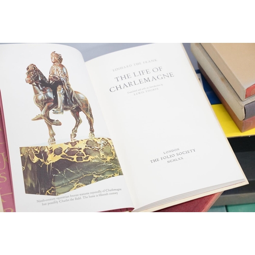 497 - Books - A collection of over 50 The Folio Society hardback books within card sleeves, the lot to inc... 