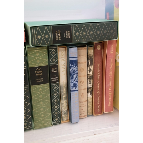 497 - Books - A collection of over 50 The Folio Society hardback books within card sleeves, the lot to inc... 