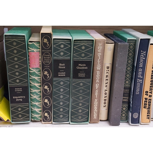 497 - Books - A collection of over 50 The Folio Society hardback books within card sleeves, the lot to inc... 