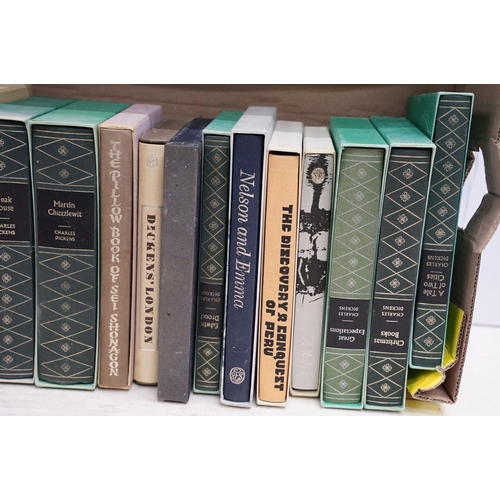 497 - Books - A collection of over 50 The Folio Society hardback books within card sleeves, the lot to inc... 