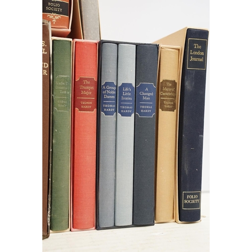498 - Books - A collection of The Folio Society books & box sets housed within card sleeves, the lot to in... 