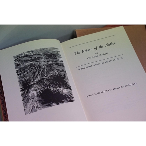 498 - Books - A collection of The Folio Society books & box sets housed within card sleeves, the lot to in... 