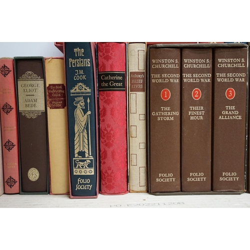 498 - Books - A collection of The Folio Society books & box sets housed within card sleeves, the lot to in... 